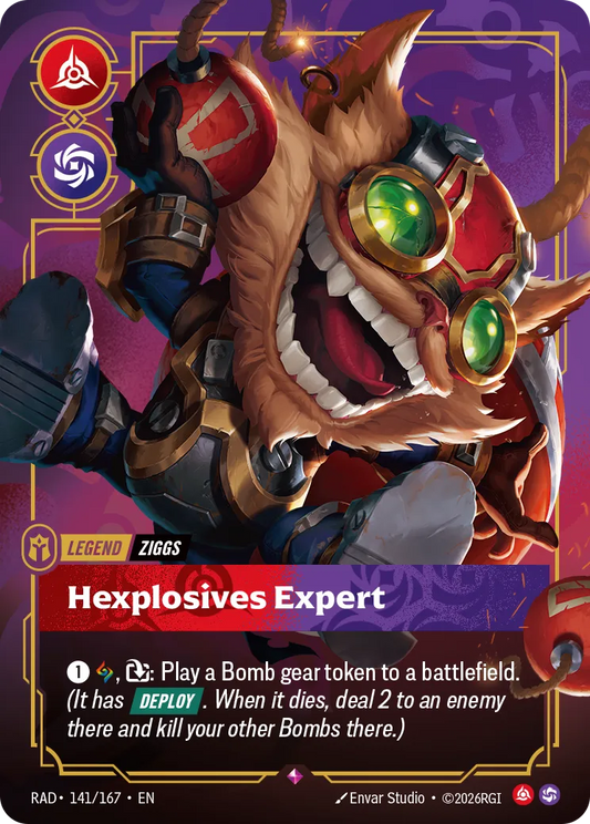 Radiance - Pre-Rift Constructed Mini Deck (Ziggs, Hexplosives Expert)