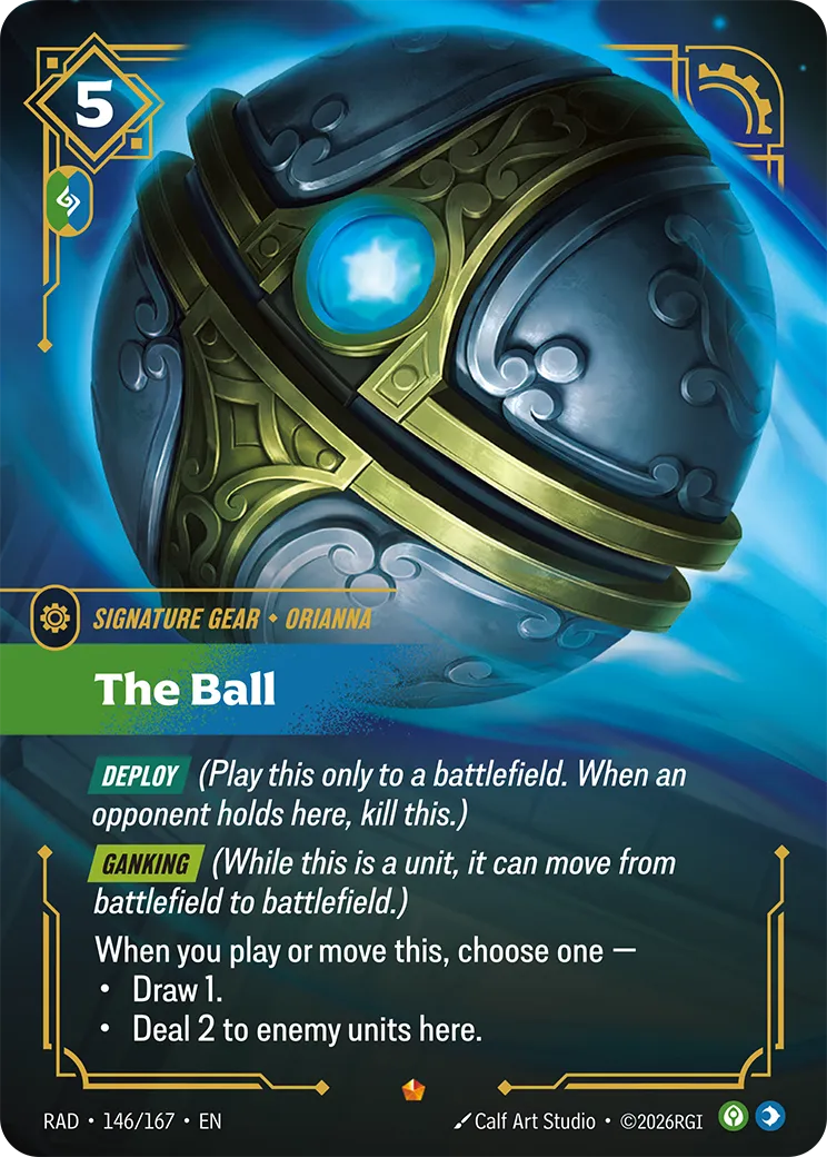 The Ball (Foil) - Riftbound Radiance
