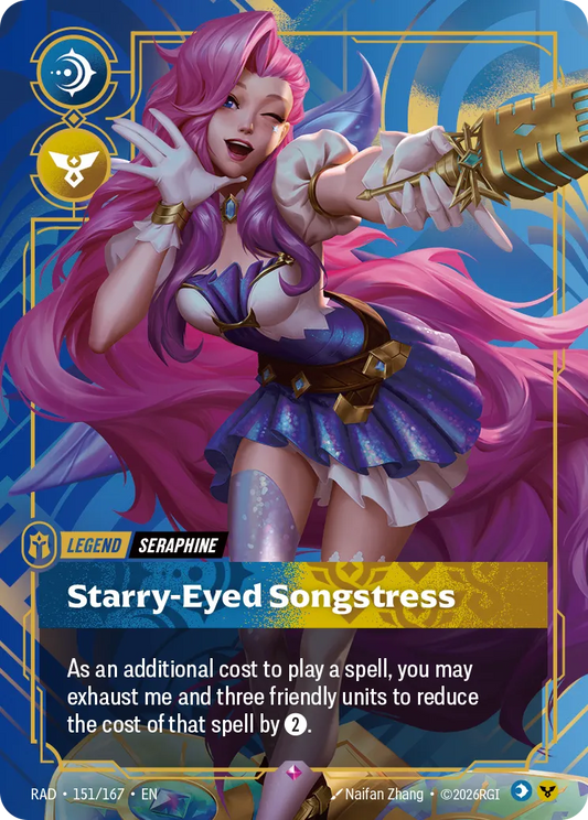 Seraphine, Starry-Eyed Songstress (Foil) - Riftbound Radiance