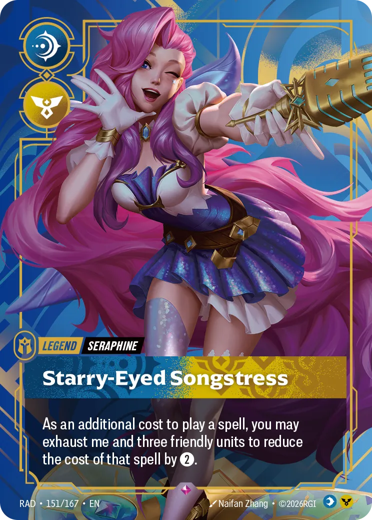 Radiance - Pre-Rift Constructed Mini Deck (Seraphine, Starry-Eyed Songstress)