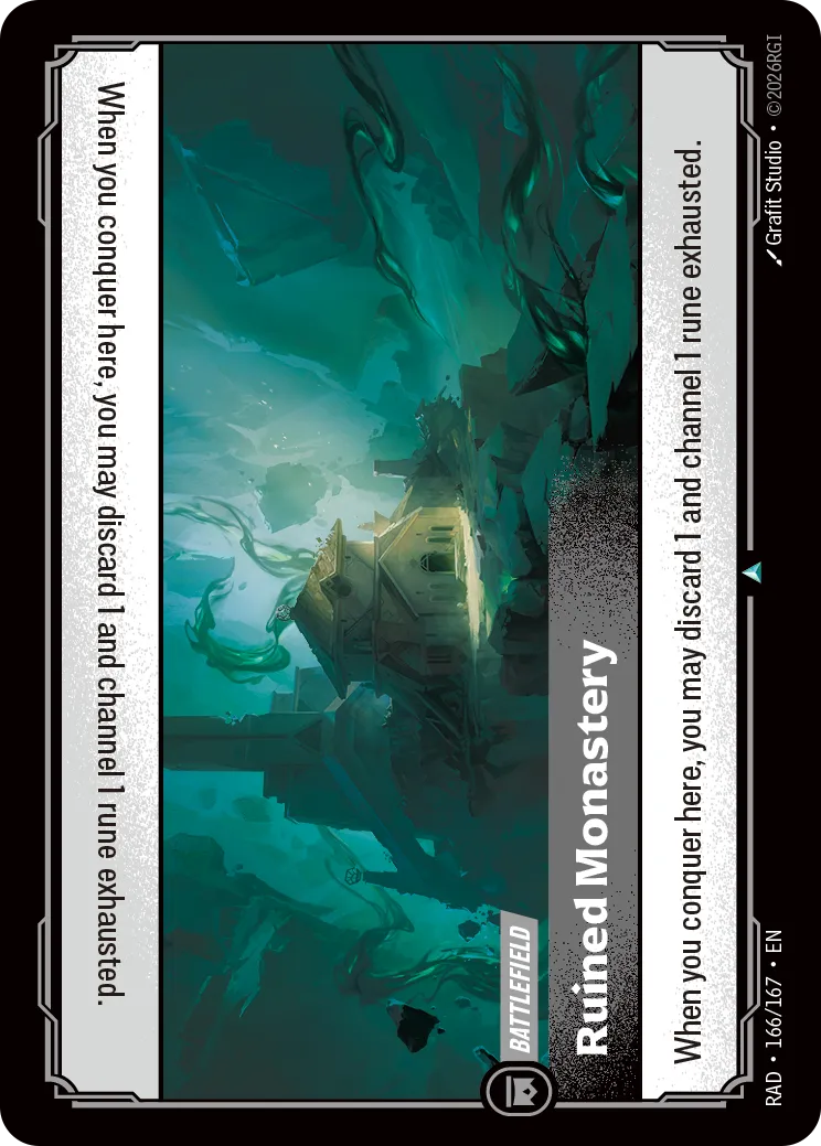 Ruined Monastery - Riftbound Radiance