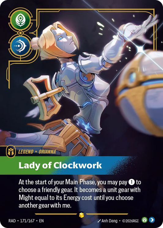 Orianna, Lady of Clockwork (Signature) (Foil) - Riftbound Radiance