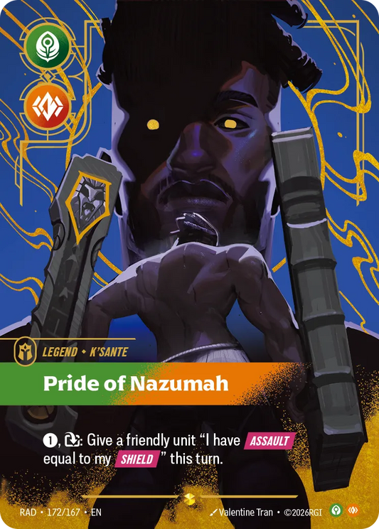 K'Sante, Pride of Nazumah (Overnumbered) (Foil) - Riftbound Radiance