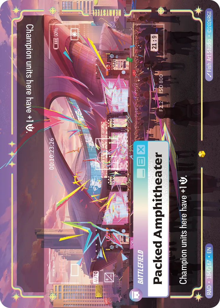 Packed Amphitheater (Ultimate) (Foil) - Riftbound Radiance