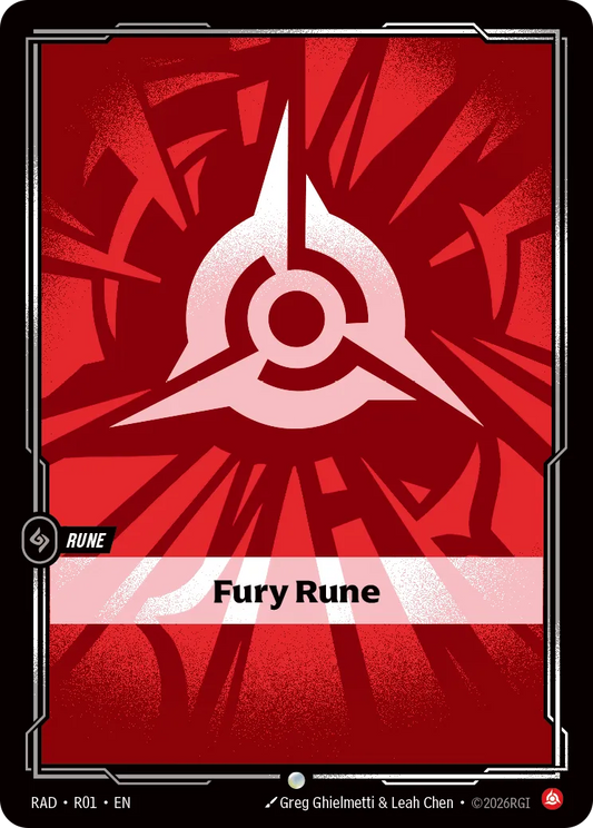 Fury Rune - Riftbound Radiance