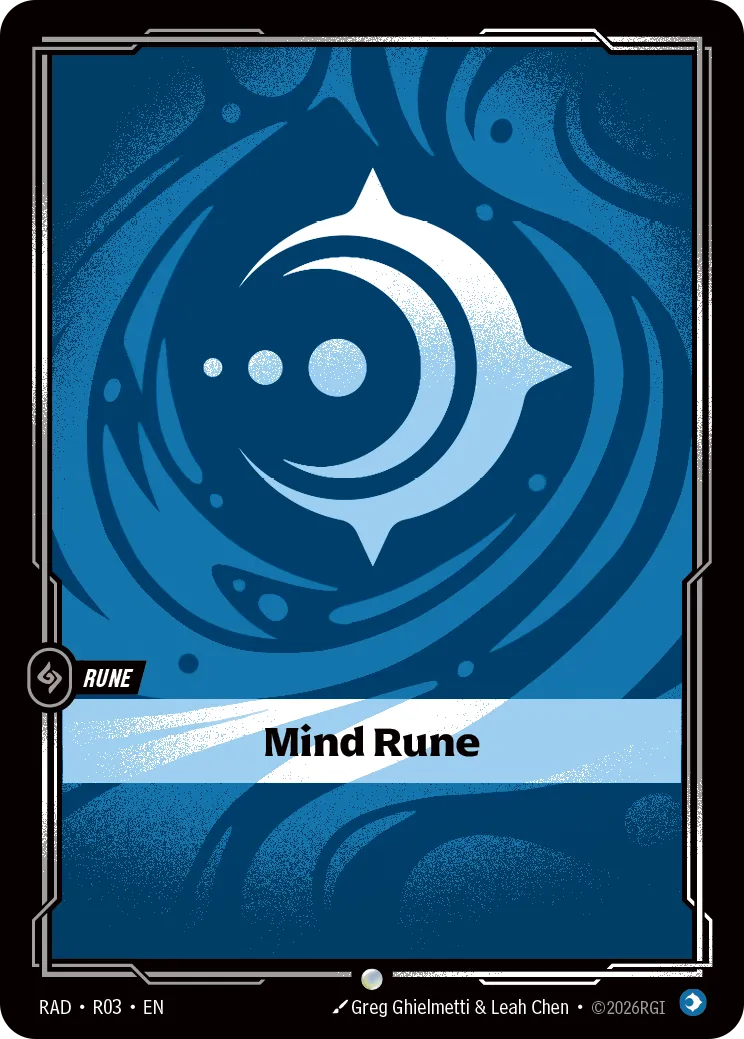 Mind Rune - Riftbound Radiance