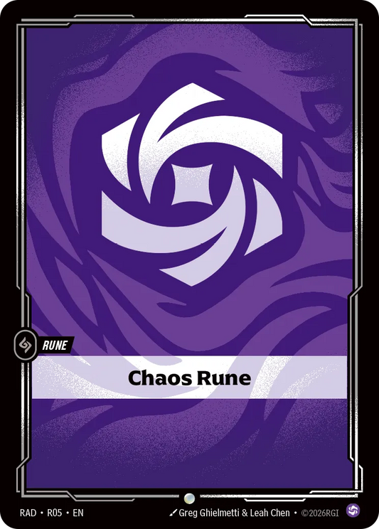 Chaos Rune - Riftbound Radiance
