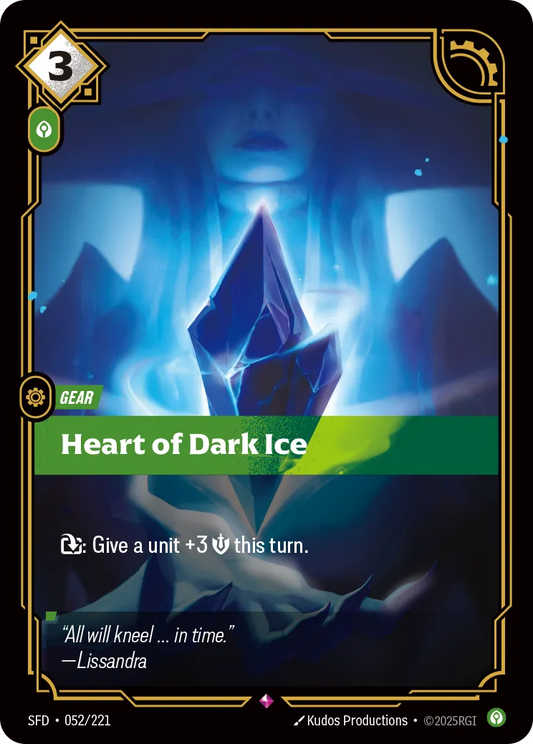 Heart of Dark Ice (Foil) - Riftbound Spiritforged