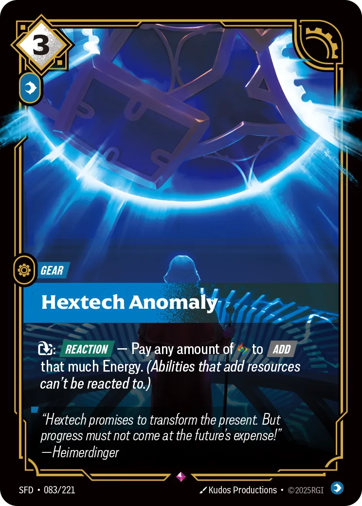 Hextech Anomaly (Foil) - Riftbound Spiritforged
