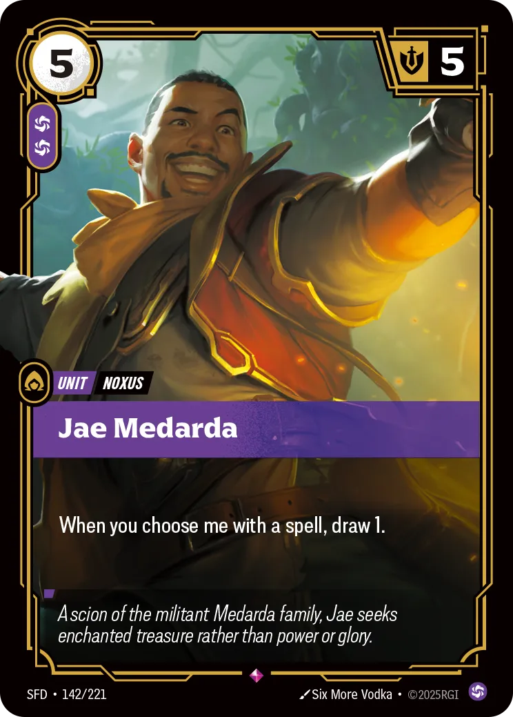 Jae Medarda (Foil) - Riftbound Spiritforged