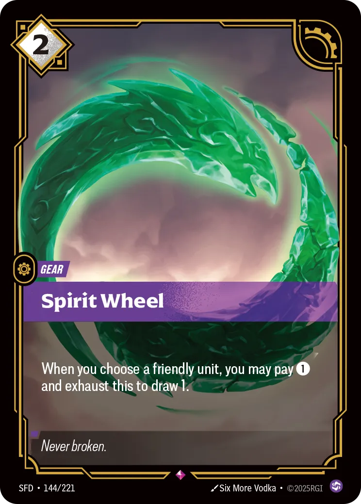 Spirit Wheel (Foil) - Riftbound Spiritforged