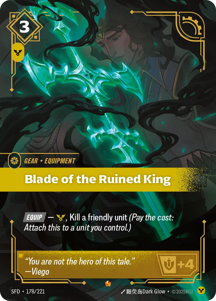 Blade of the Ruined King (Foil) - Riftbound Spiritforged