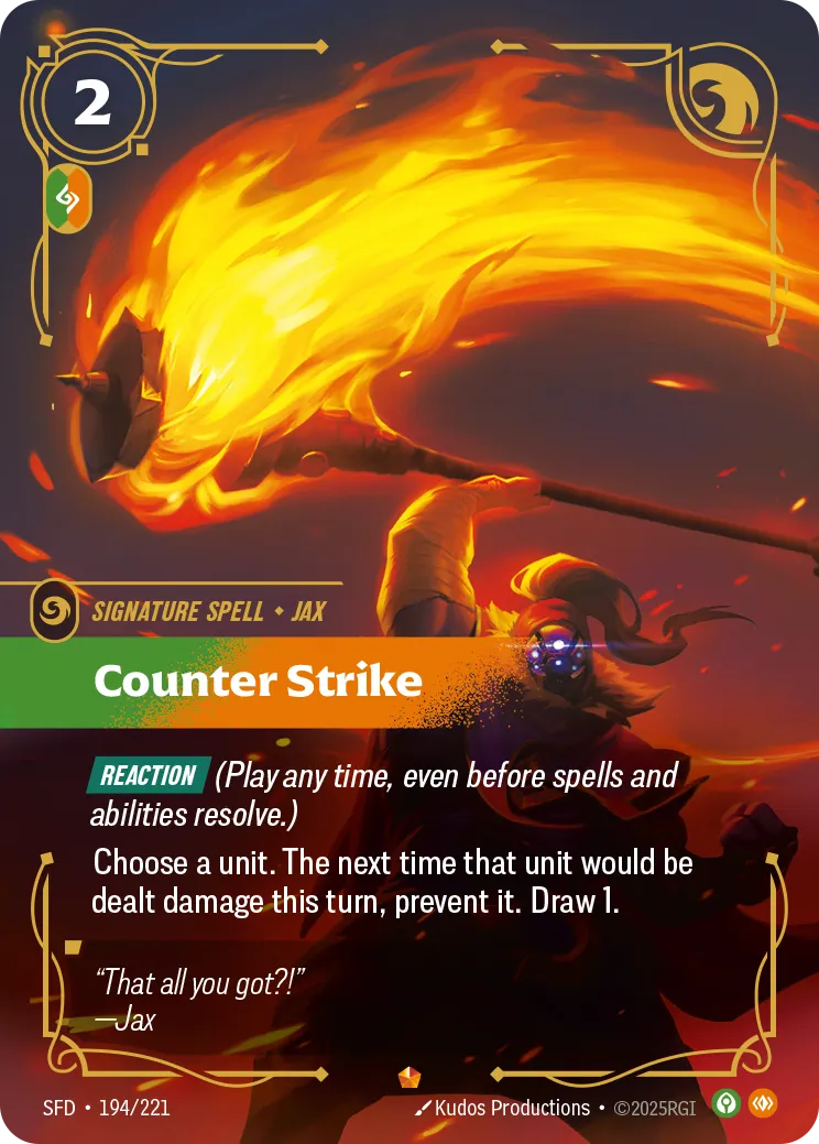 Counter Strike (Foil) - Riftbound Spiritforged