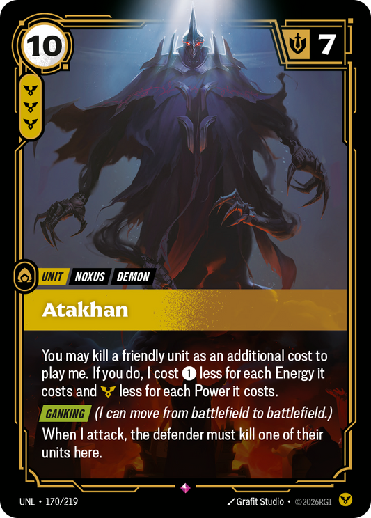 Atakhan - Riftbound TCG Card