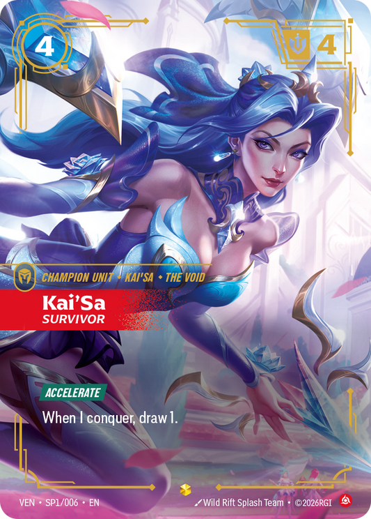 Kai'Sa, Survivor (Foil) - Riftbound Vendetta