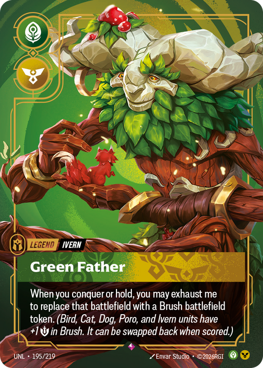 Ivern - Green Father - Riftbound TCG Card