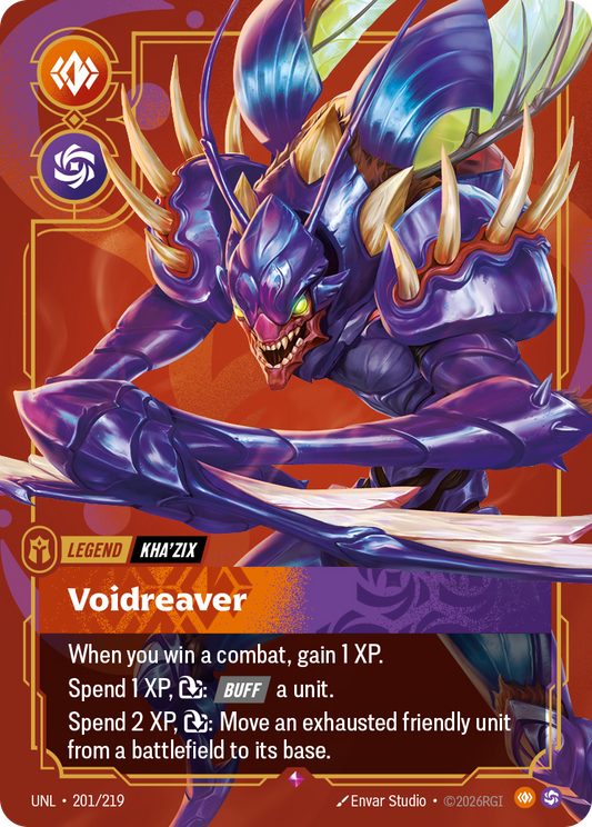 Kha'Zix - Voidreaver - Riftbound TCG Card