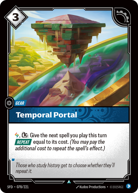 Temporal Portal - Riftbound TCG Card