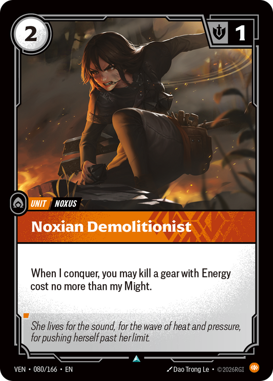 Noxian Demolitionist - Riftbound Vendetta