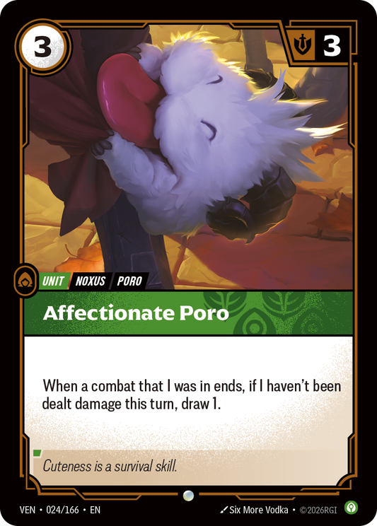 Affectionate Poro - Riftbound Vendetta