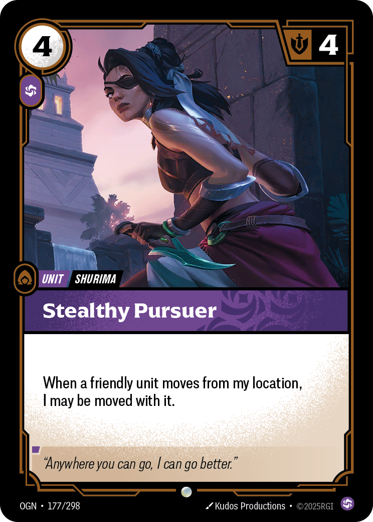 Stealthy Pursuer - Riftbound TCG Card
