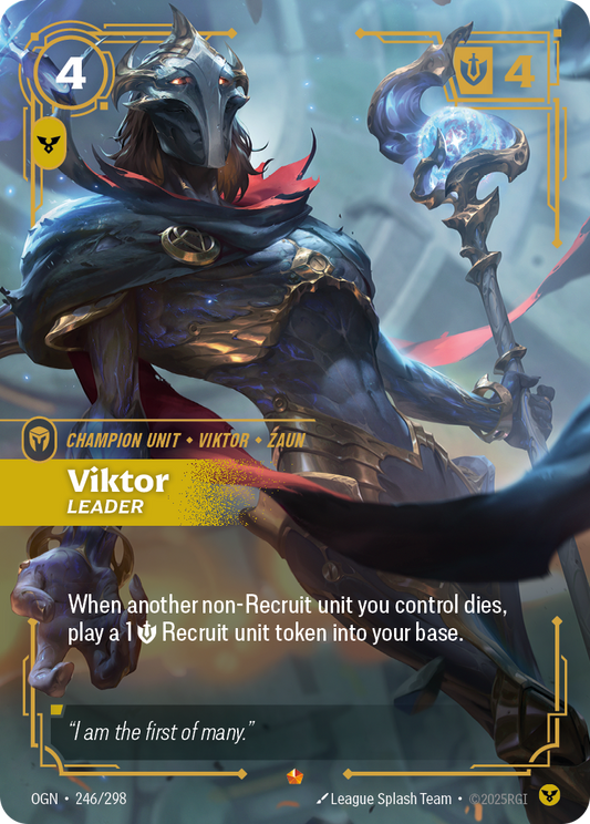 Viktor - Leader - Riftbound TCG Card