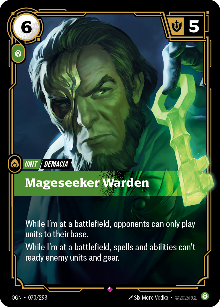 Mageseeker Warden - Riftbound TCG Card
