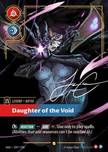 Kai'Sa - Daughter of the Void (Signature) - Riftbound TCG Card