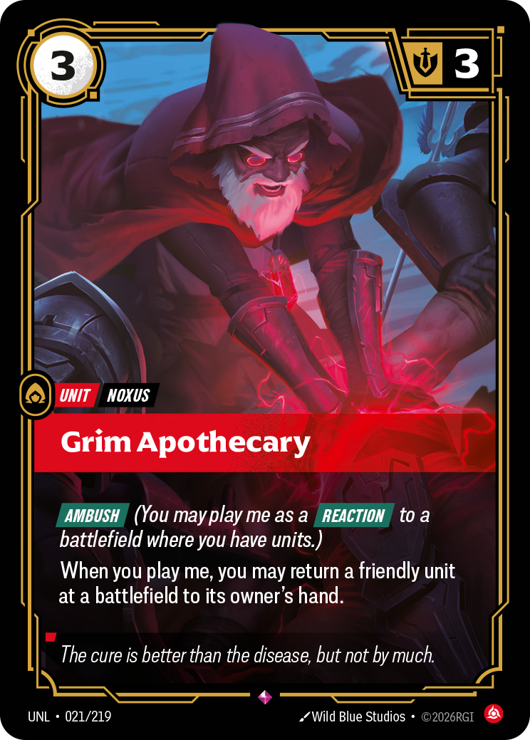 Grim Apothecary - Riftbound TCG Card