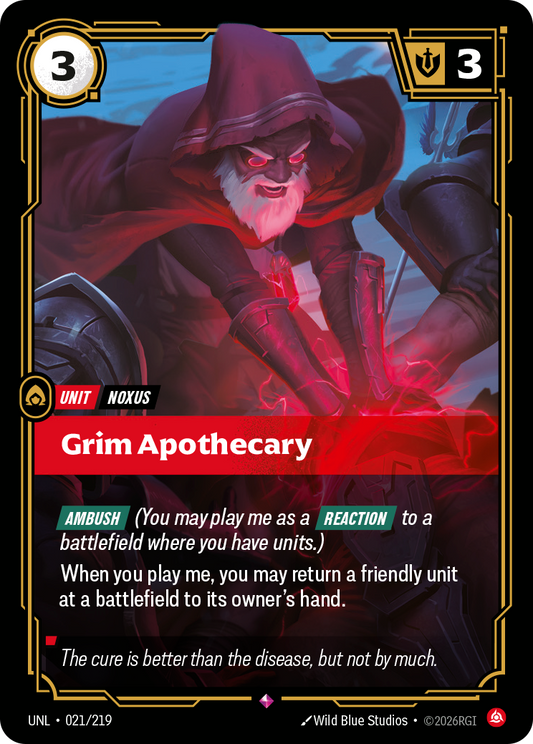 Grim Apothecary - Riftbound TCG Card