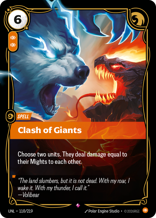 Clash of Giants - Riftbound TCG Card