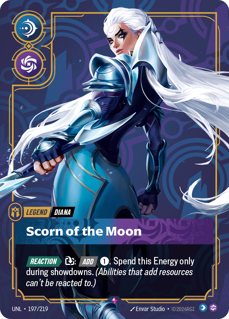 Diana - Scorn of the Moon - Riftbound TCG Card