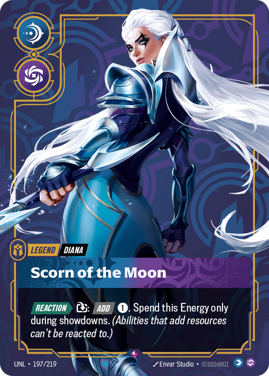 Diana - Scorn of the Moon - Riftbound TCG Card