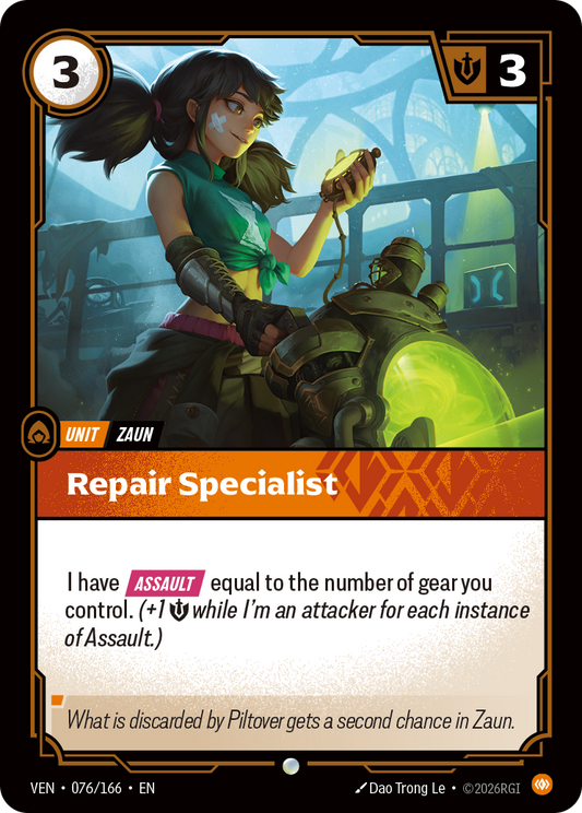 Repair Specialist - Riftbound Vendetta
