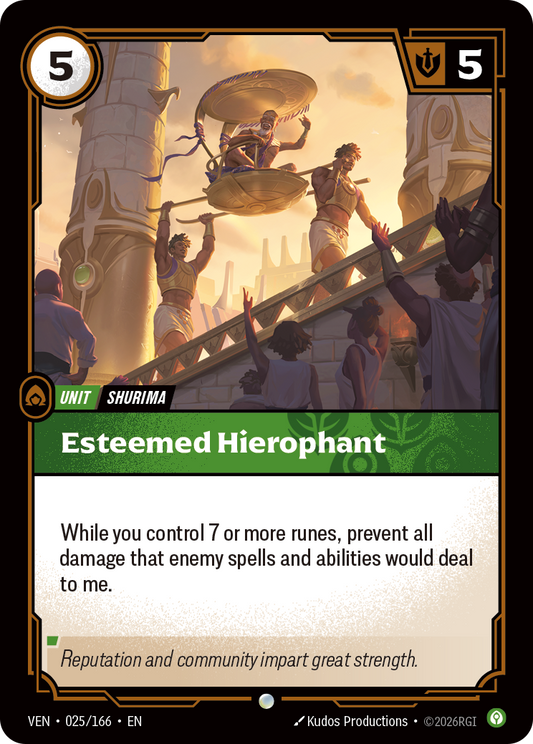 Esteemed Hierophant - Riftbound Vendetta