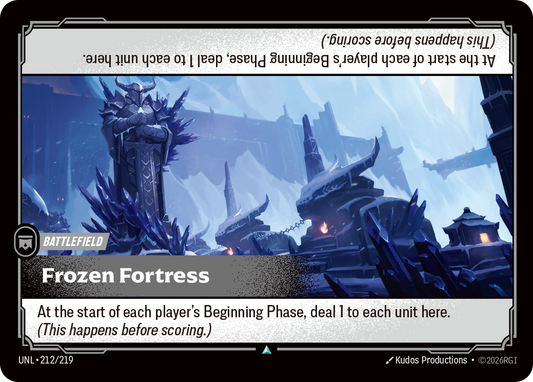 Frozen Fortress - Riftbound TCG Card