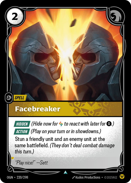 Facebreaker - Riftbound TCG Card