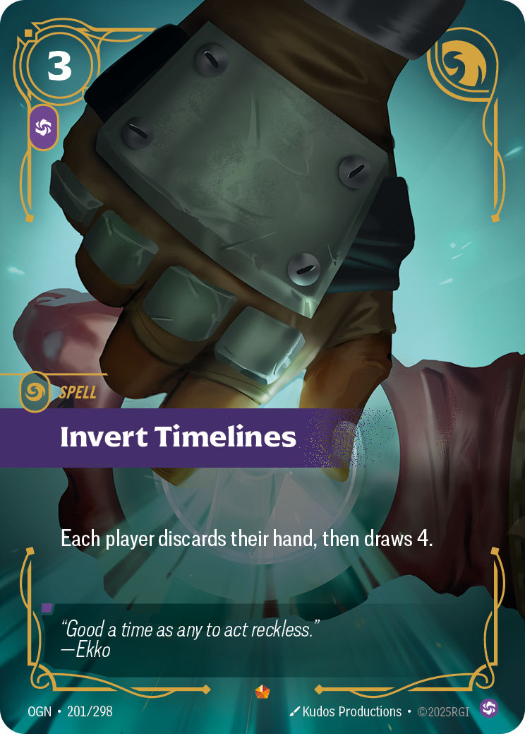 Invert Timelines - Riftbound TCG Card