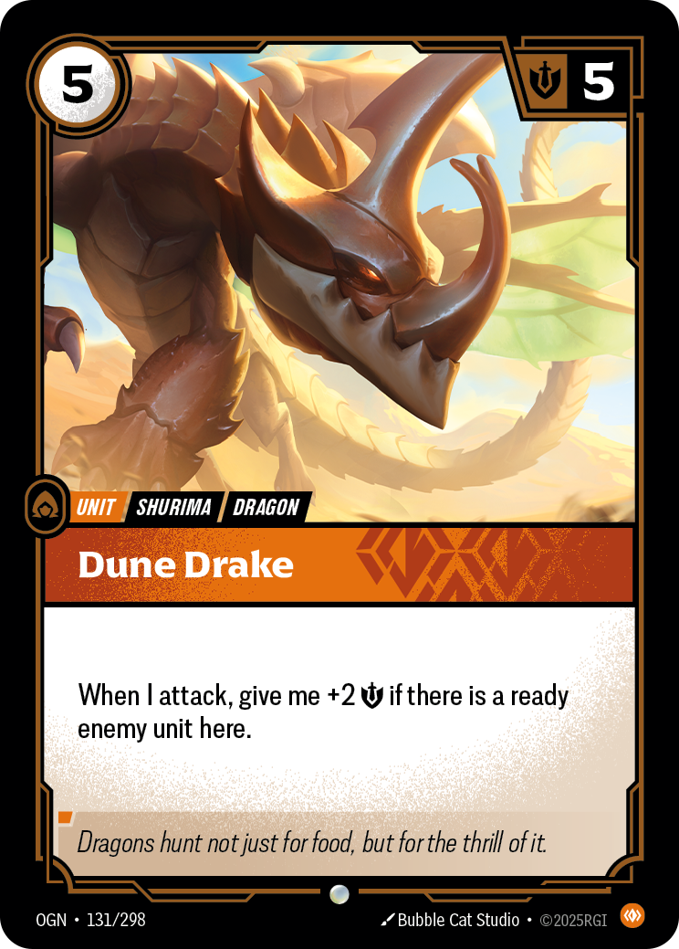 Dune Drake - Riftbound TCG Card