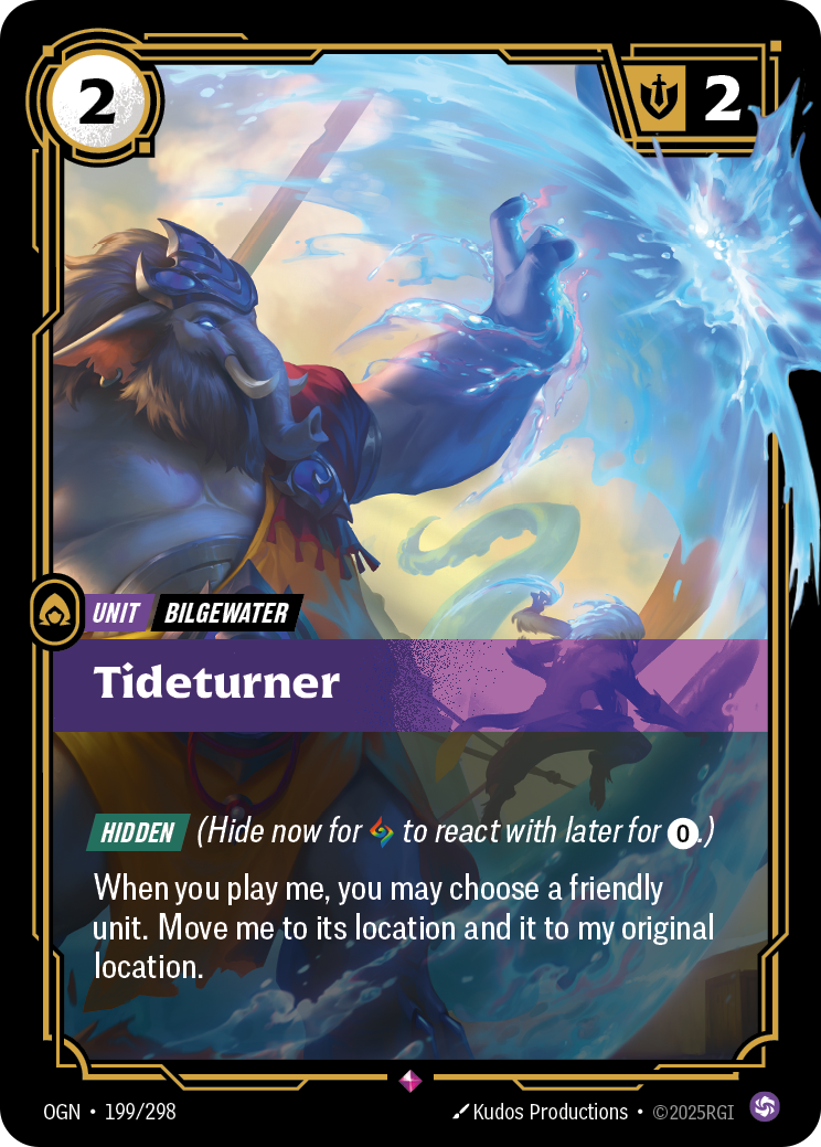 Tideturner - Riftbound TCG Card