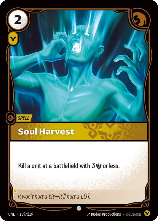 Soul Harvest - Riftbound TCG Card
