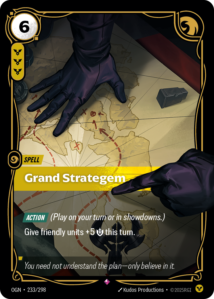 Grand Strategem - Riftbound TCG Card