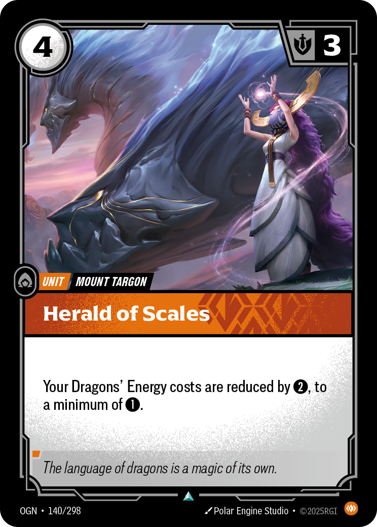 Herald of Scales - Riftbound TCG Card