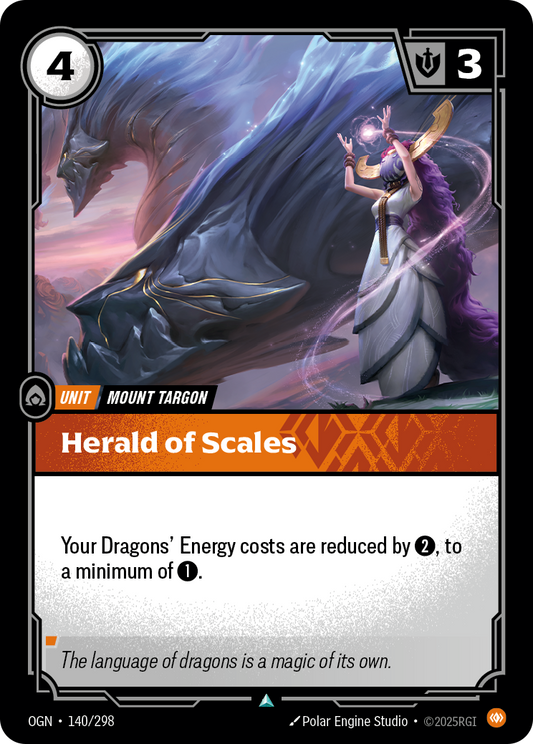 Herald of Scales - Riftbound TCG Card