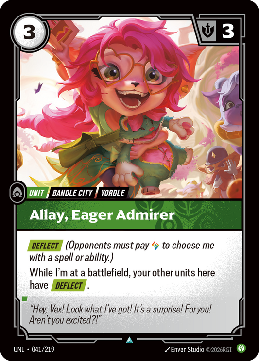 Allay, Eager Admirer - Riftbound TCG Card