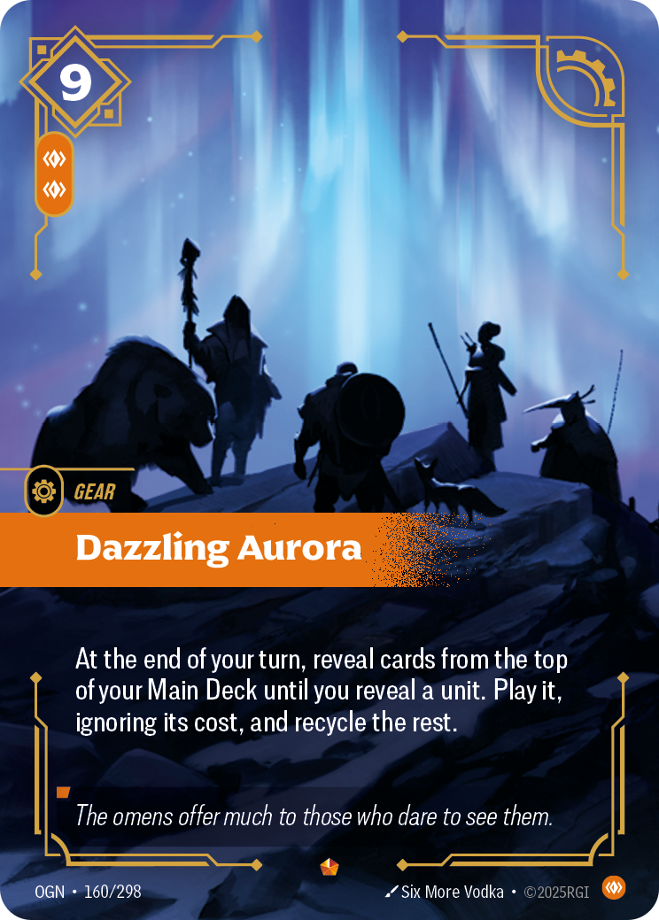 Dazzling Aurora - Riftbound TCG Card
