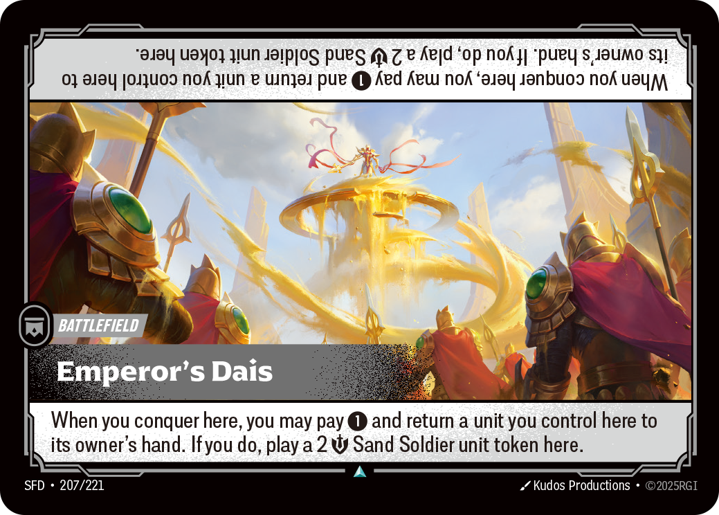 Emperor's Dais - Riftbound TCG Card