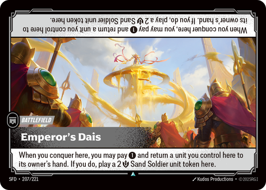 Emperor's Dais - Riftbound TCG Card