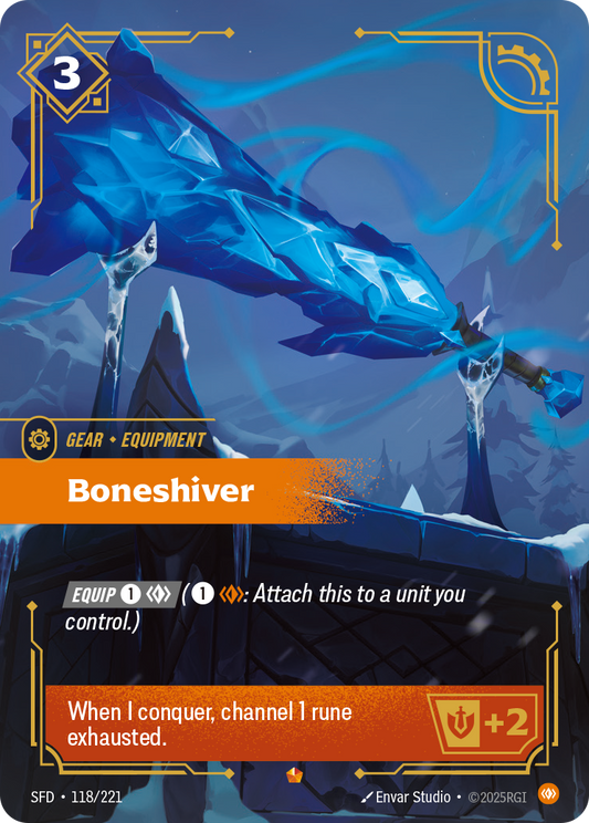 Boneshiver - Riftbound TCG Card