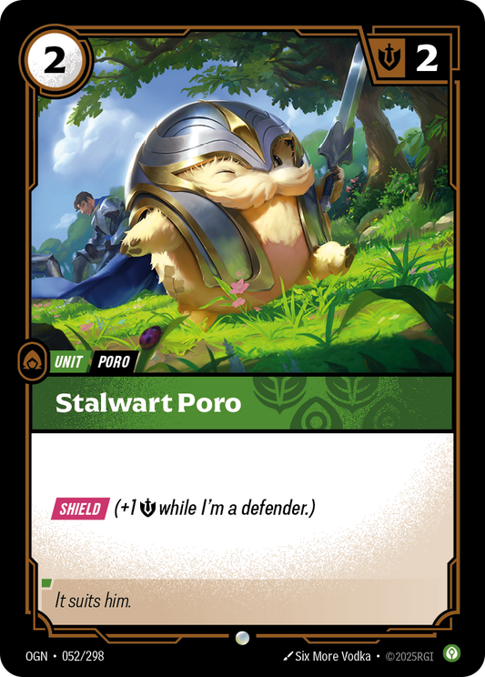 Stalwart Poro - Riftbound TCG Card